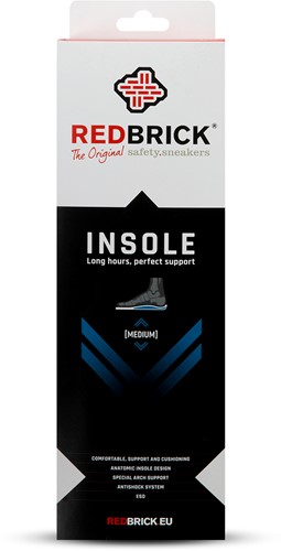 Redbrick inlegzool Medium - 39